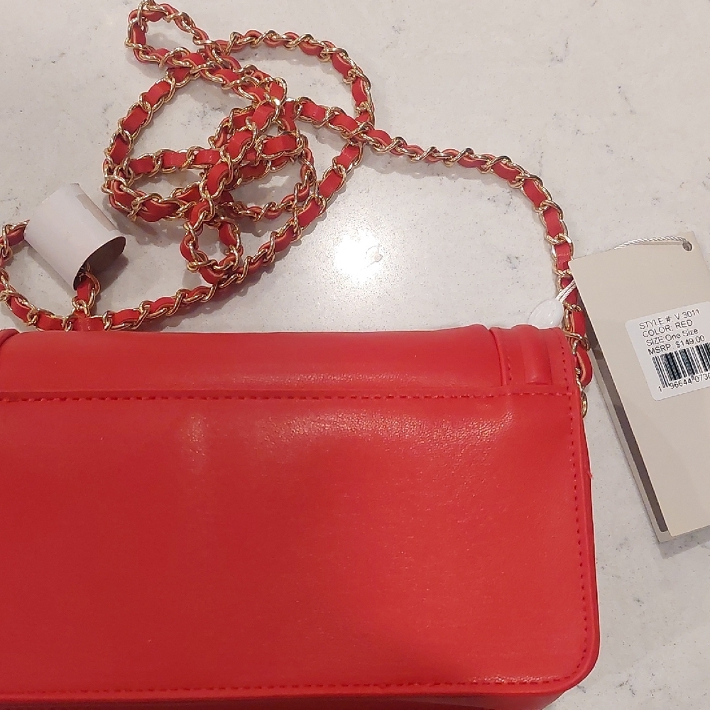 Valentino Orlandi Red Crossbody Bag - Picture 7 of 8